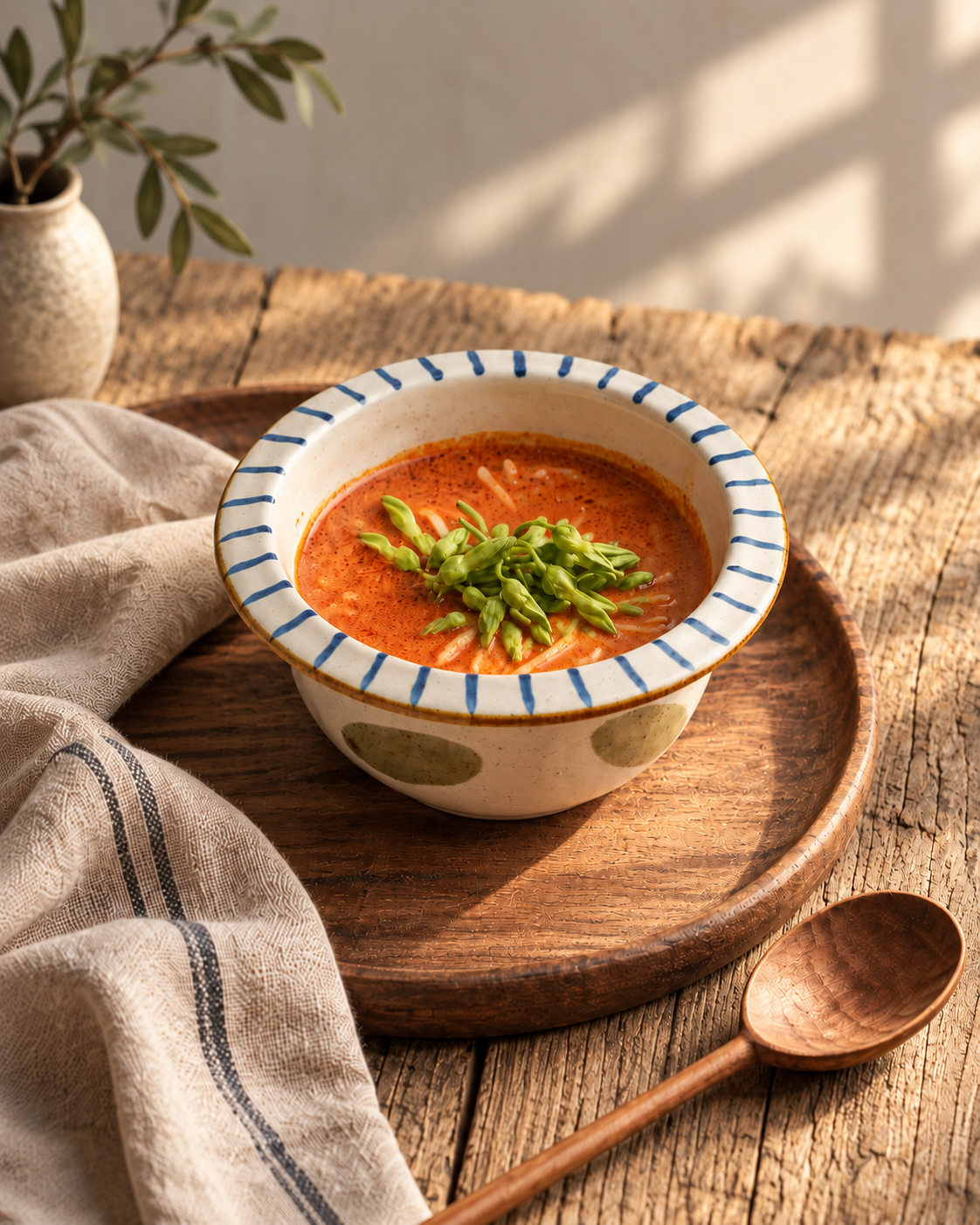 Olive Motif Bowl