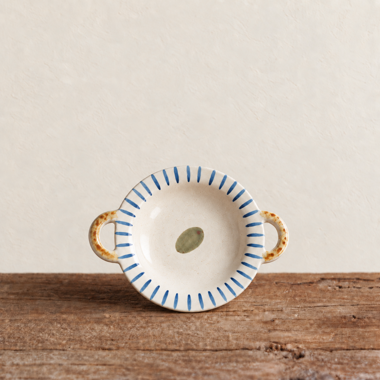 Olive Motif Small Plate