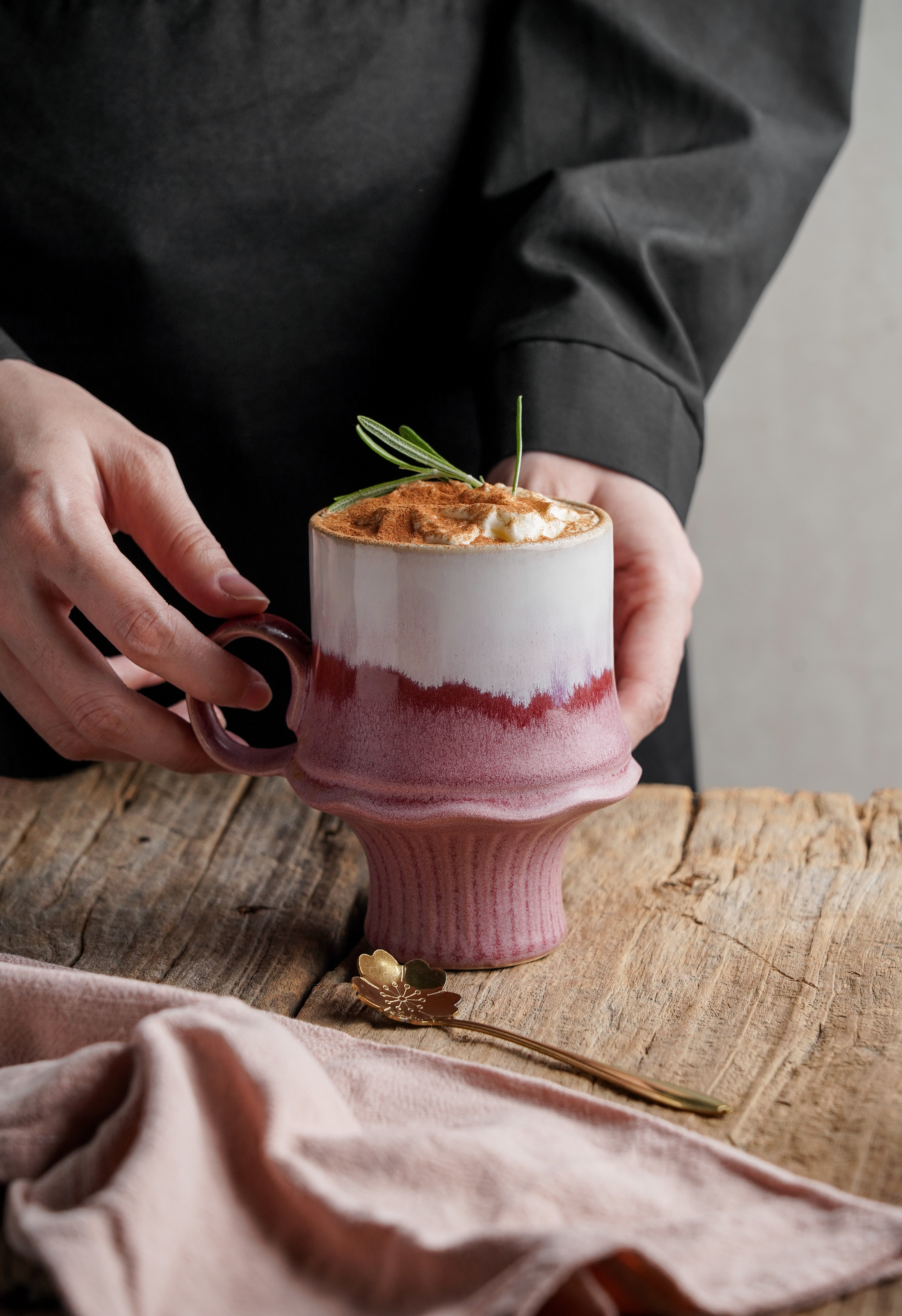 FUSE — Swirl Footed Mug