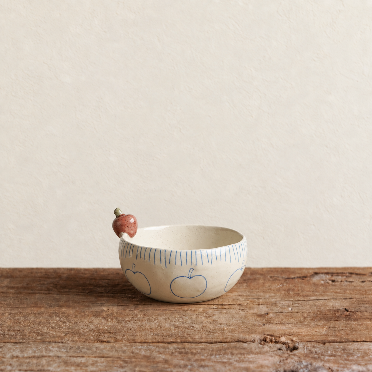 Apple Motif Stoneware Set