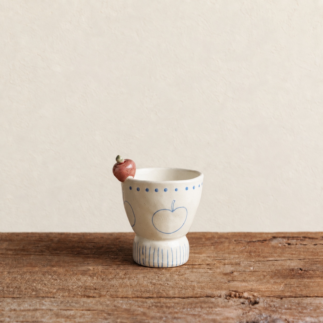Apple Motif Stoneware Set