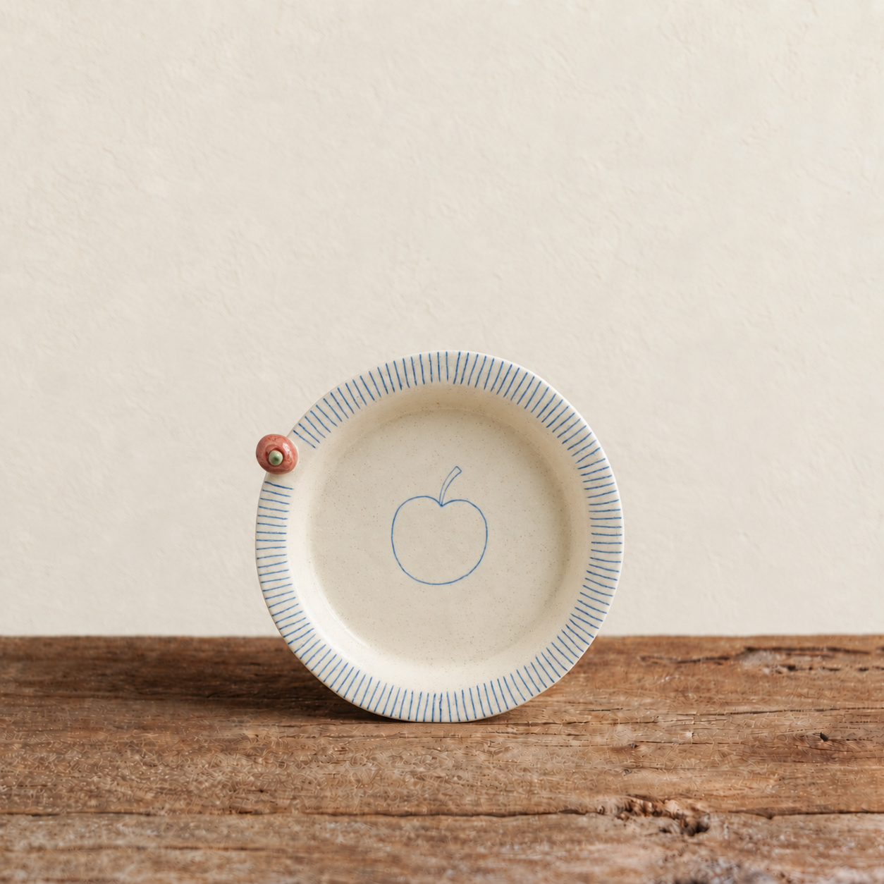 Apple Motif Stoneware Set