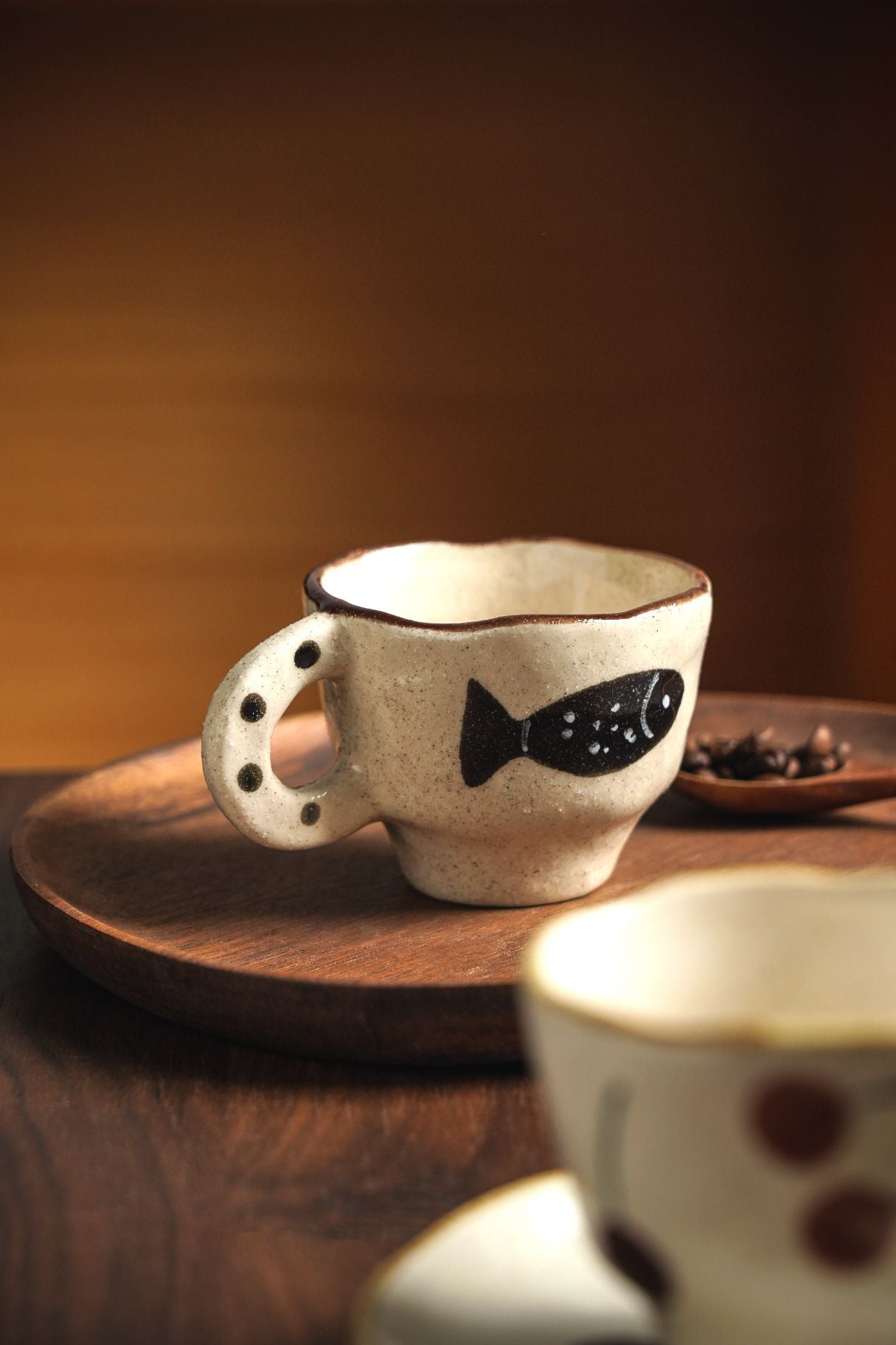 Fish Motif Table Set
