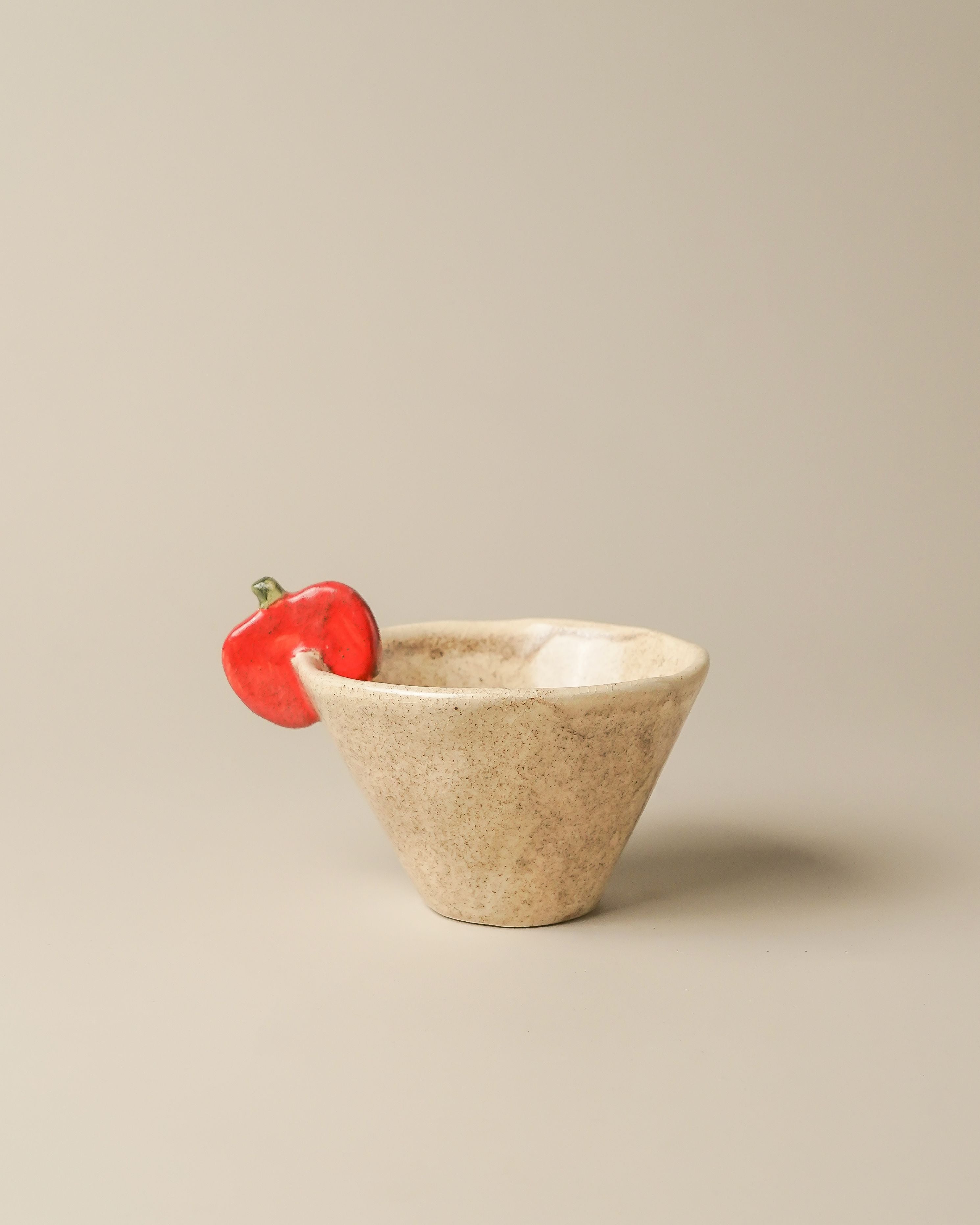 Fruit Handle Stoneware Cup Set