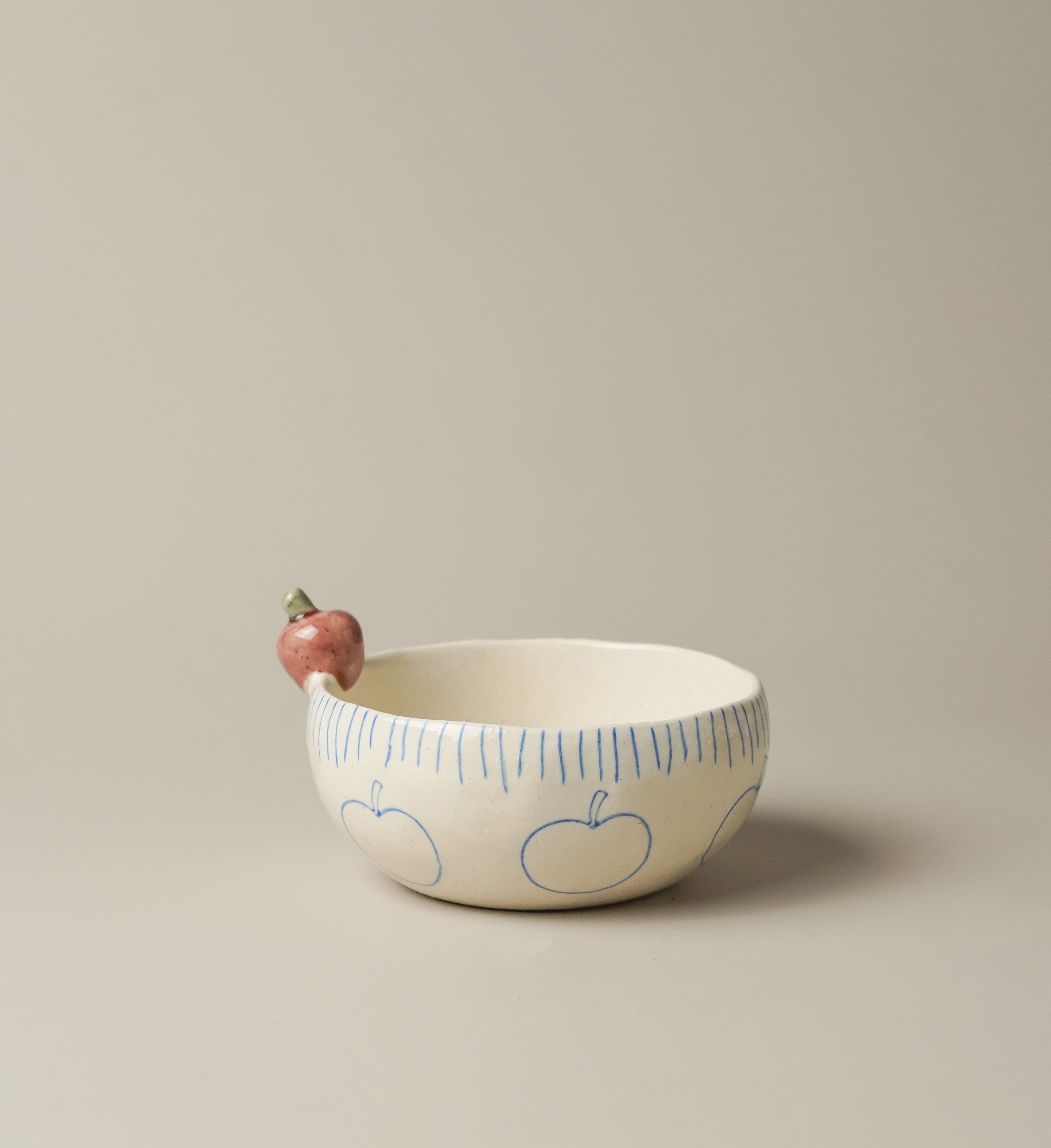 Apple Motif Stoneware Set