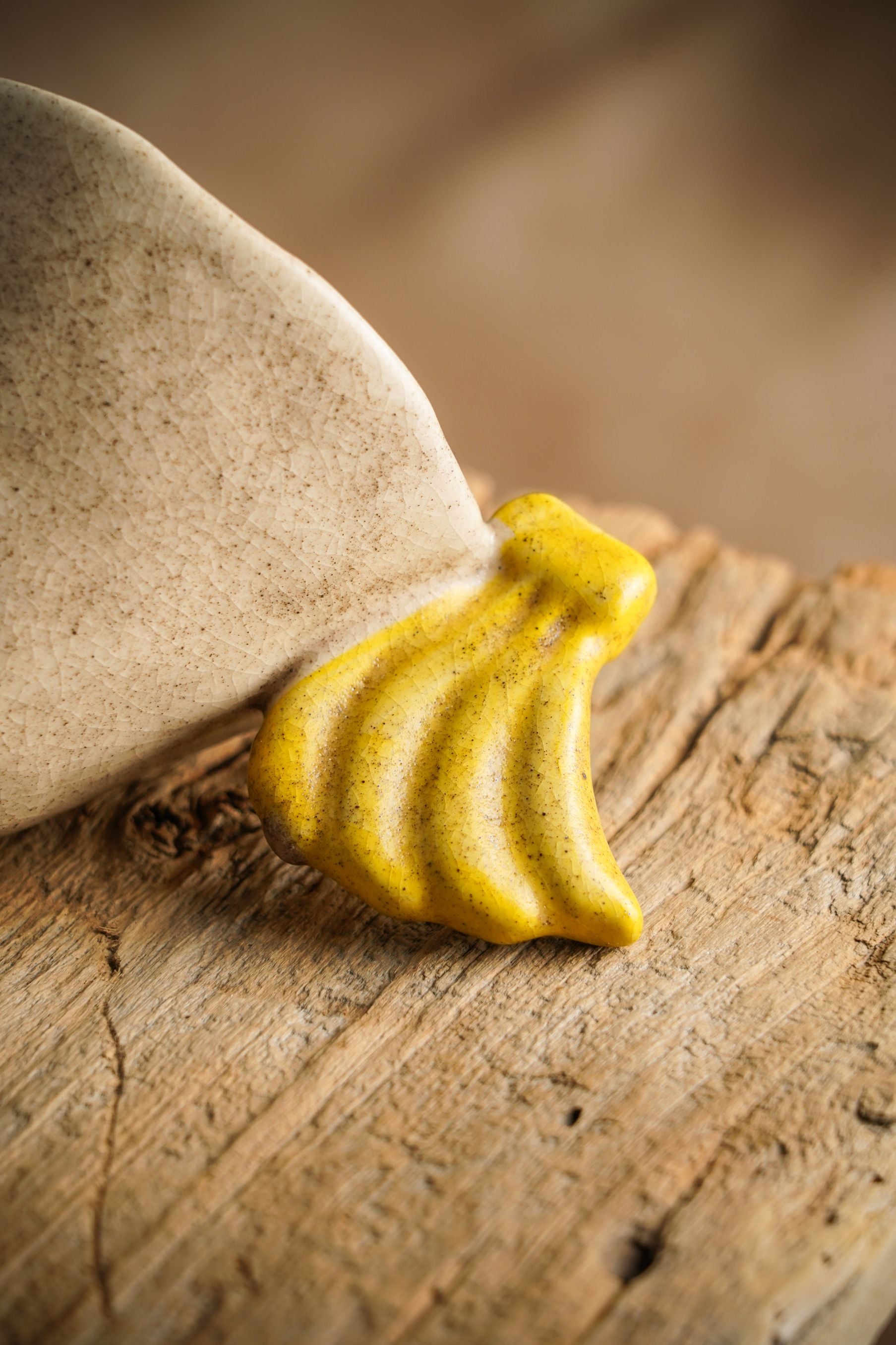 Fruit Handle Stoneware Cup Set