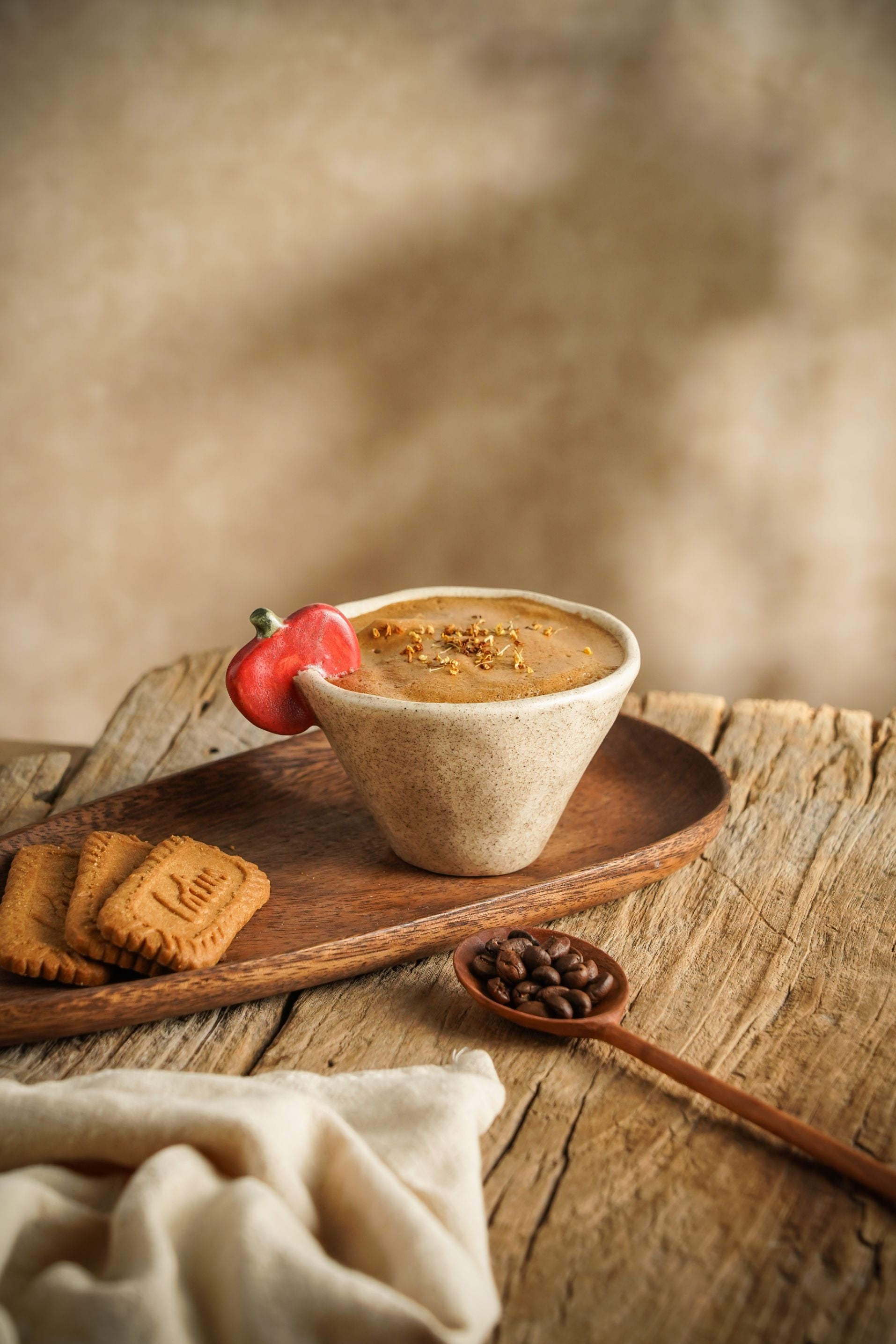 Fruit Handle Stoneware Cup Set