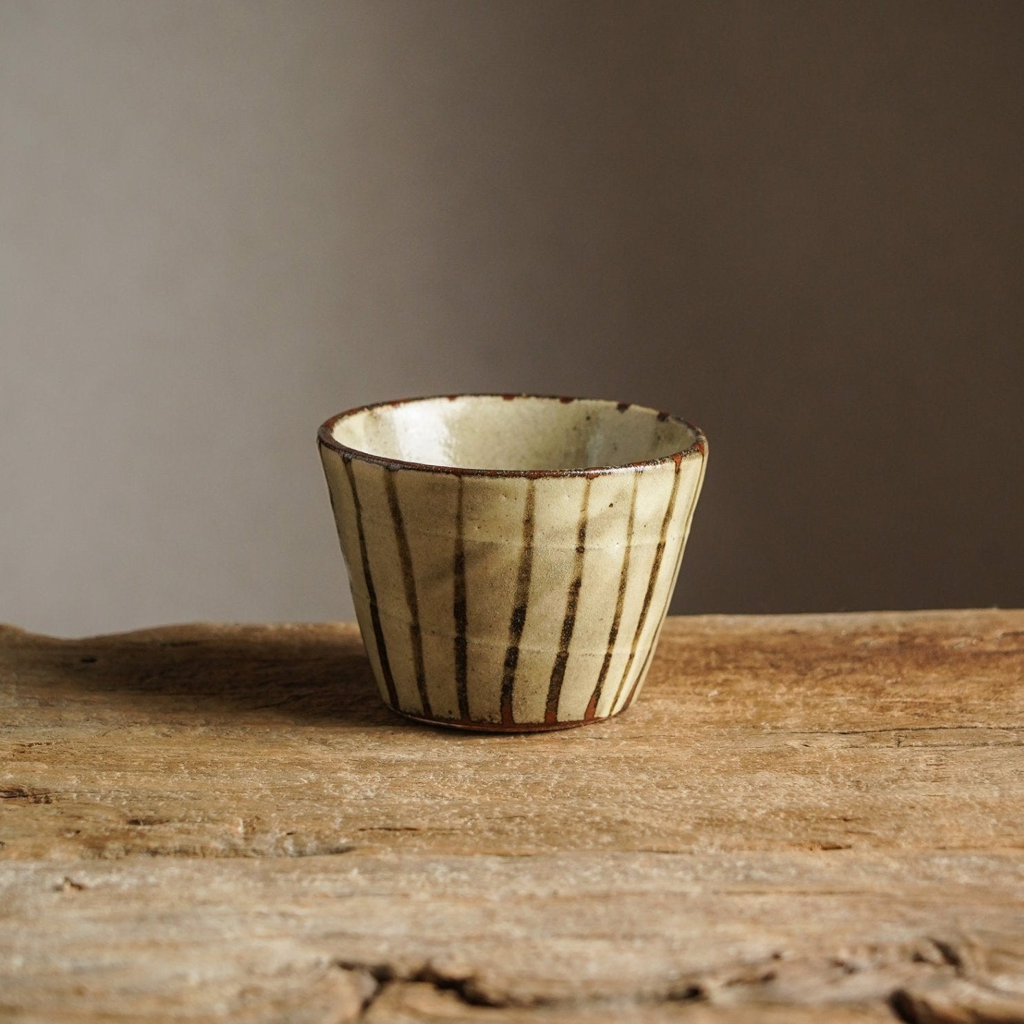Hand-Glazed Ten Grass Cup
