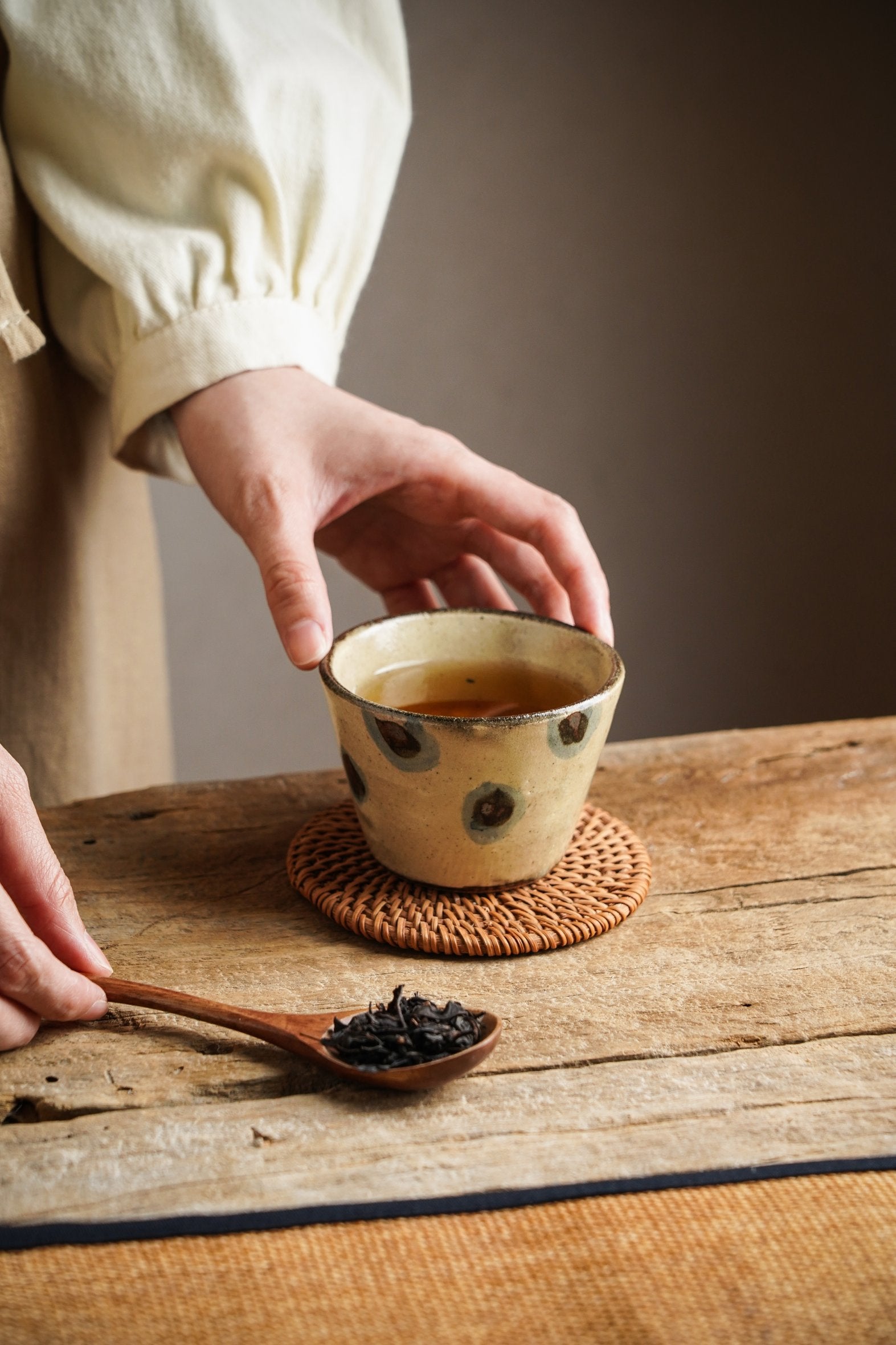Ten Grass & Water Drop Cup Set