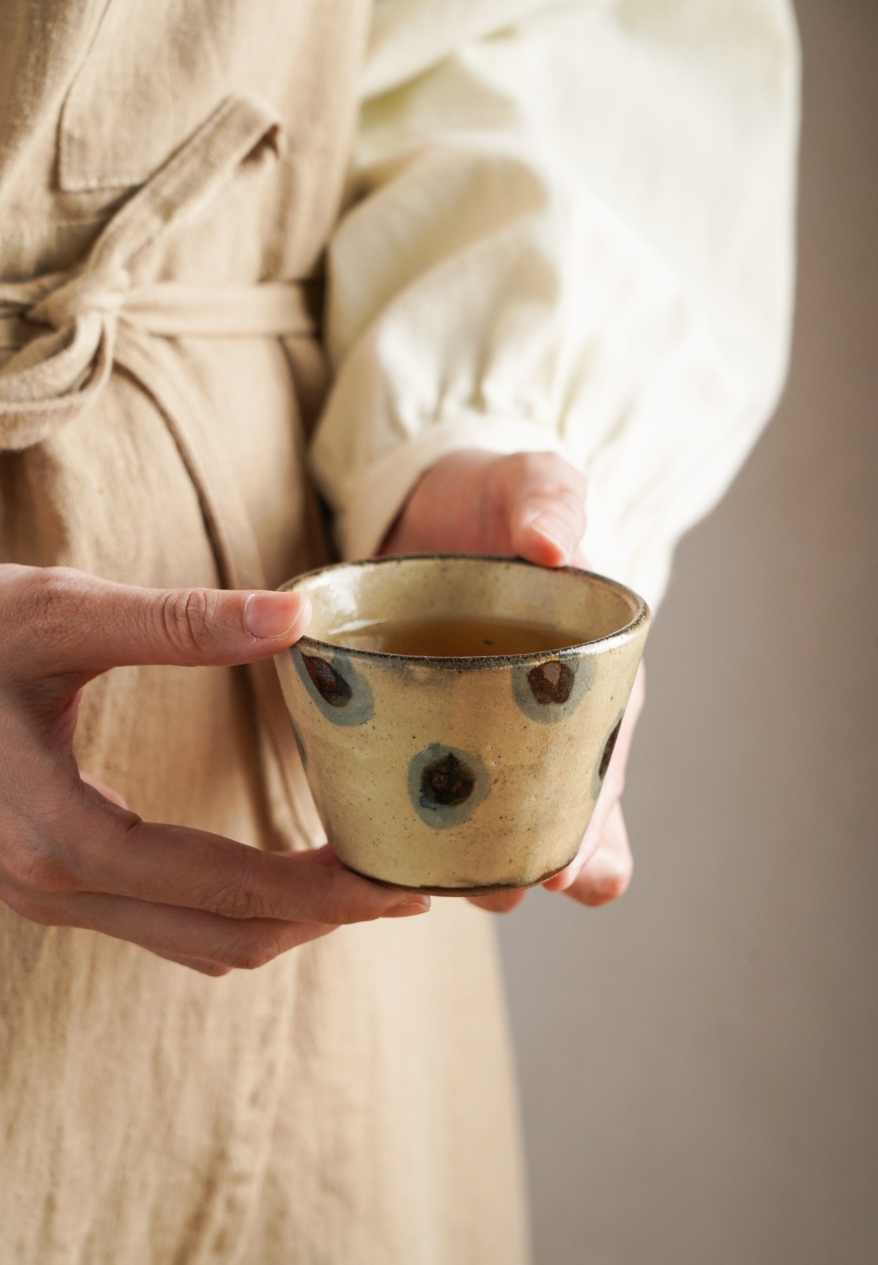 Hand-glazed Water Drop Cup