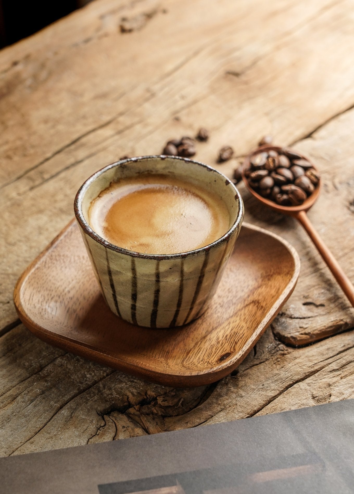 Hand-Glazed Ten Grass Cup