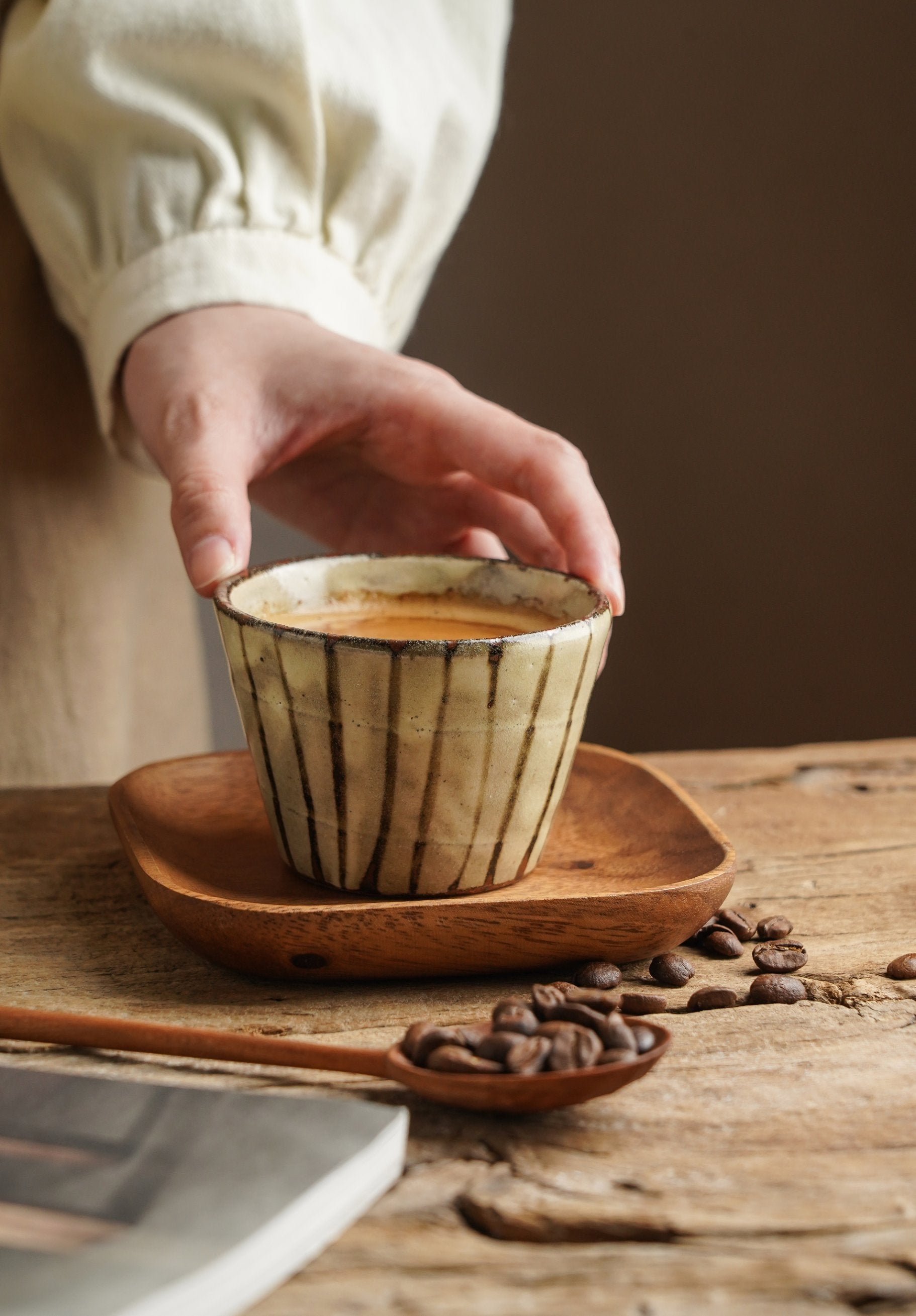 Ten Grass & Water Drop Cup Set