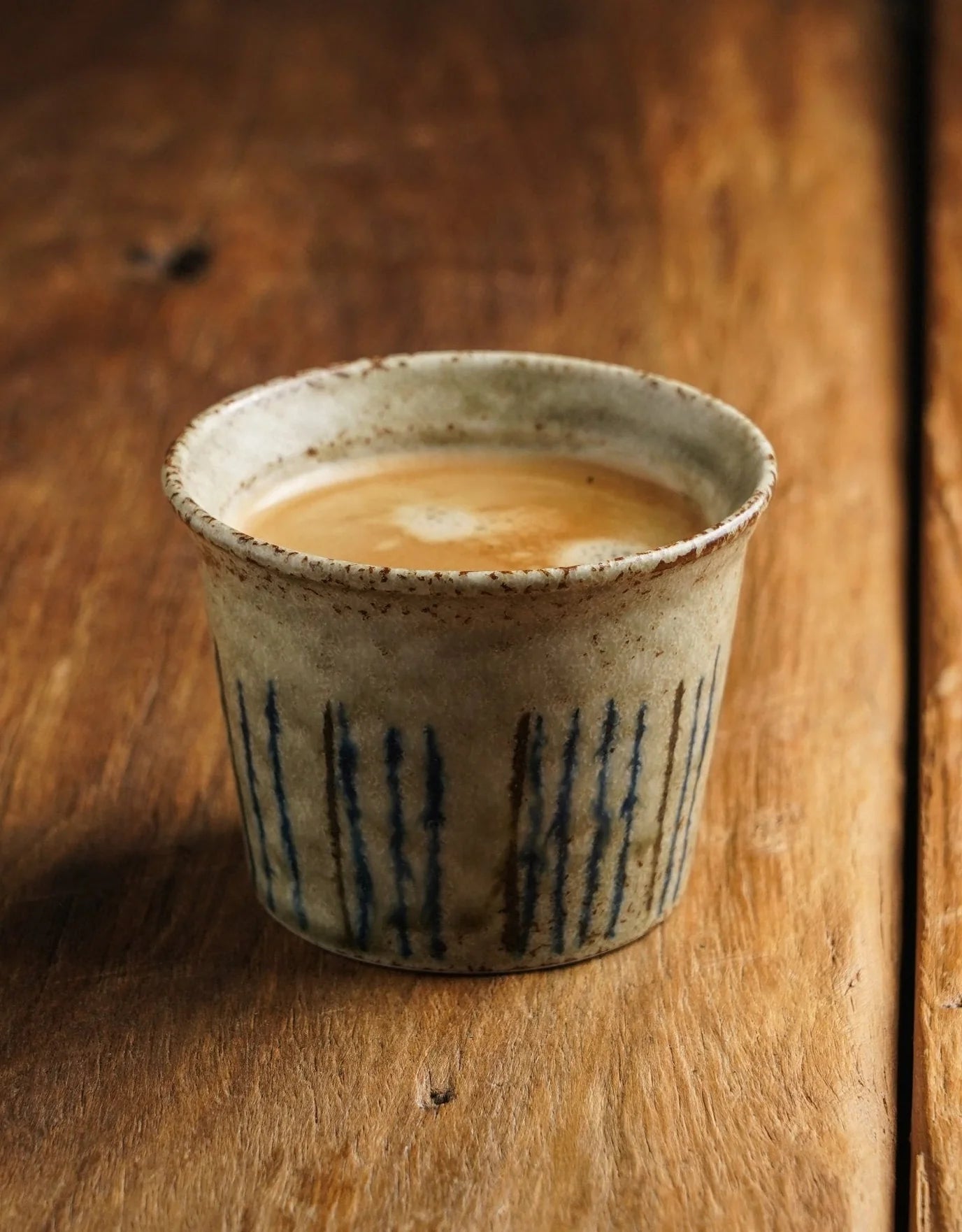 Hand-Glazed Ten Grass Cup & Plate Set