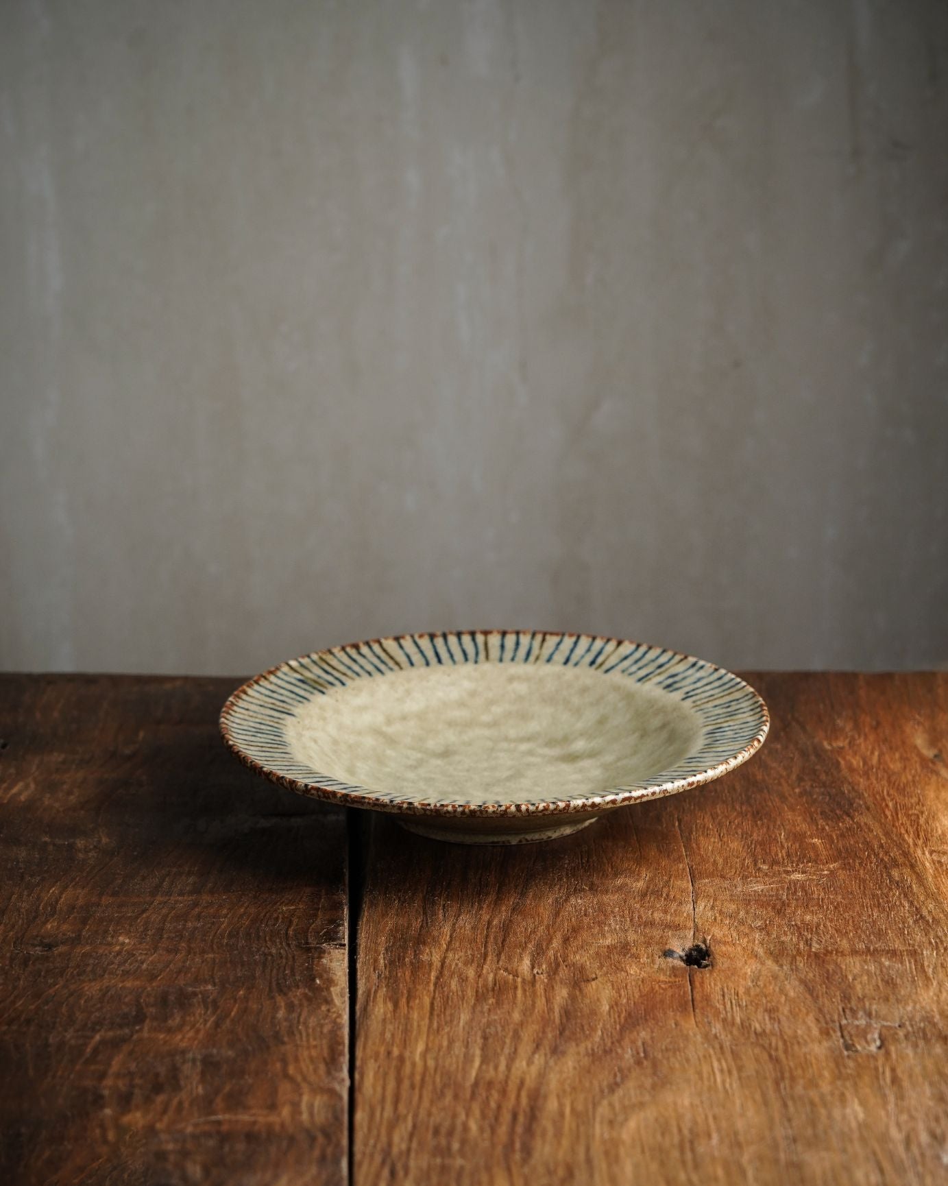 Hand-Glazed Ten Grass Cup & Plate Set