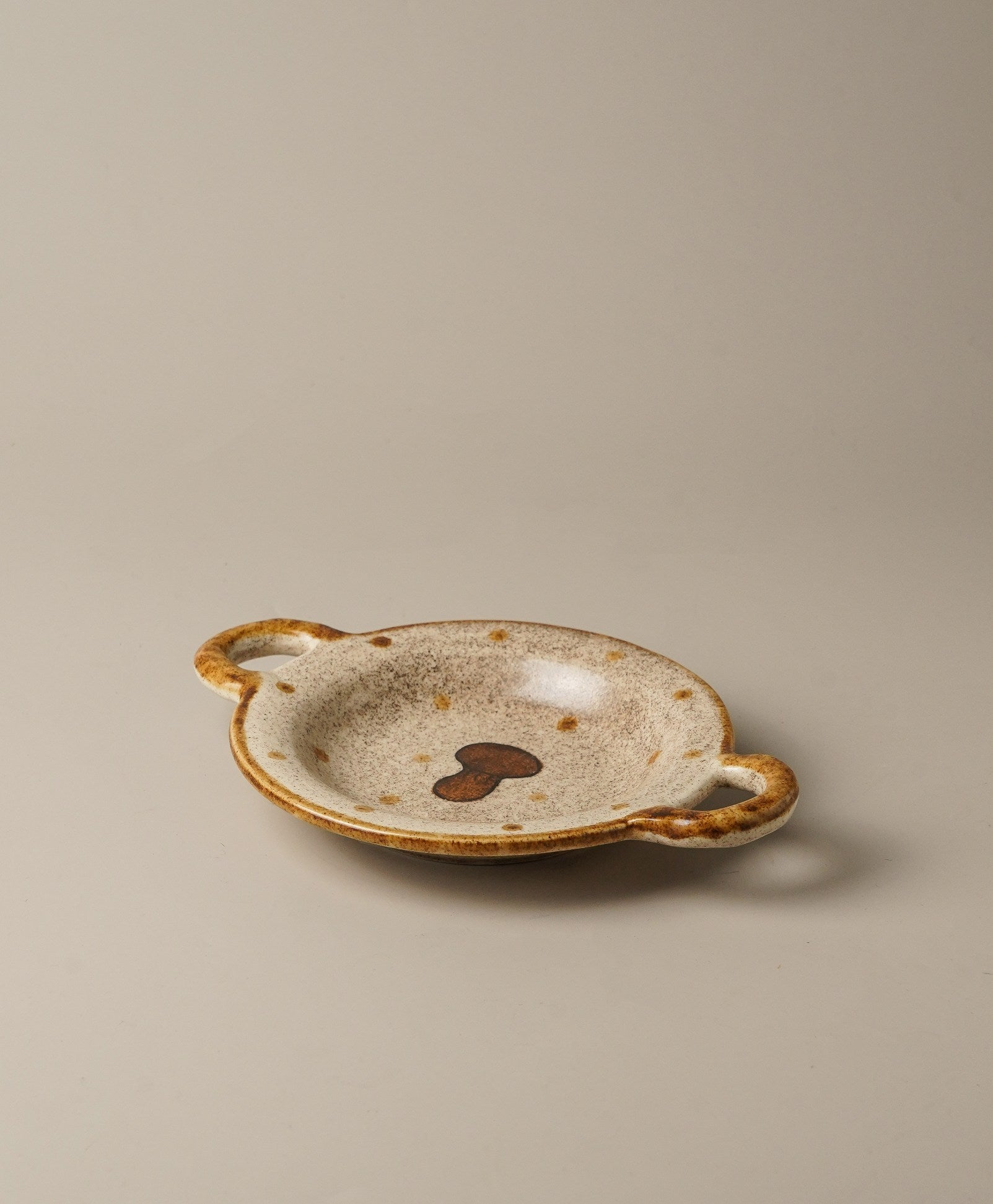 Mushroom Double Handle Side Plate