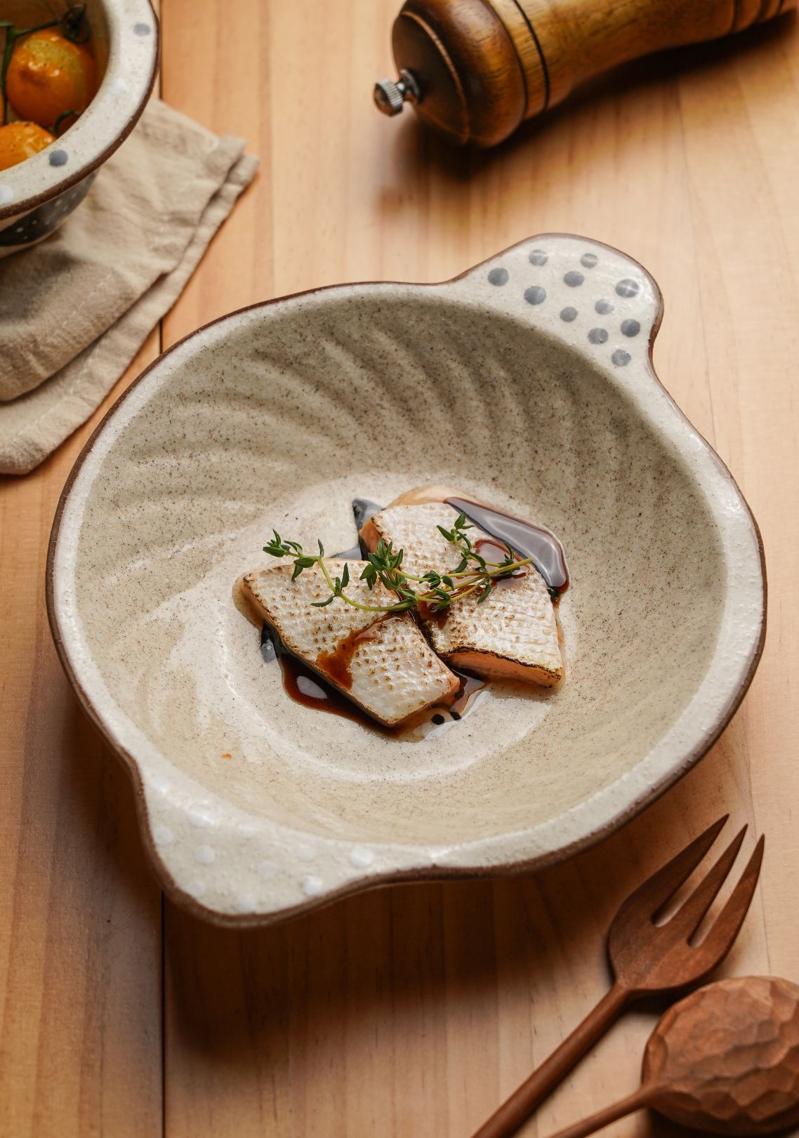Fish Motif Table Set
