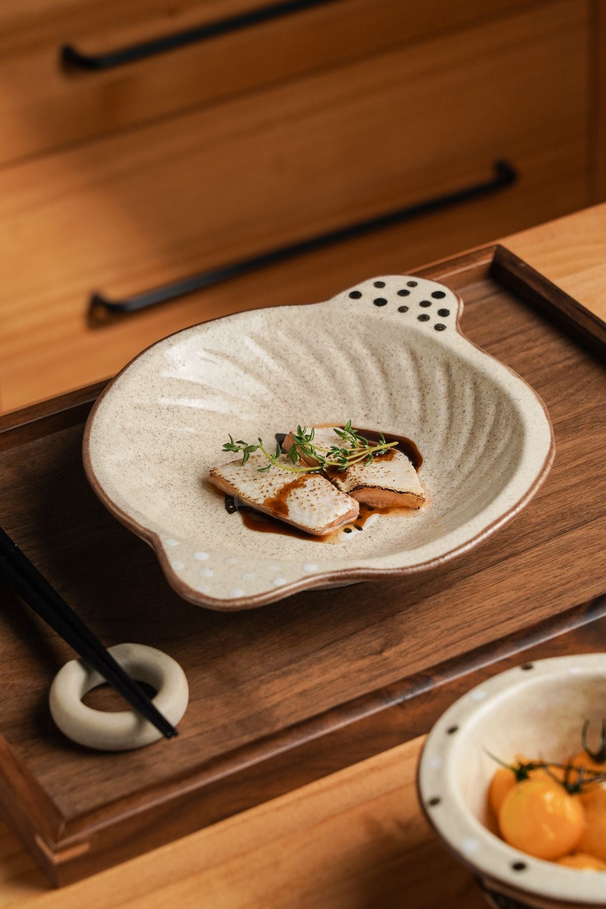 Fish Motif Table Set