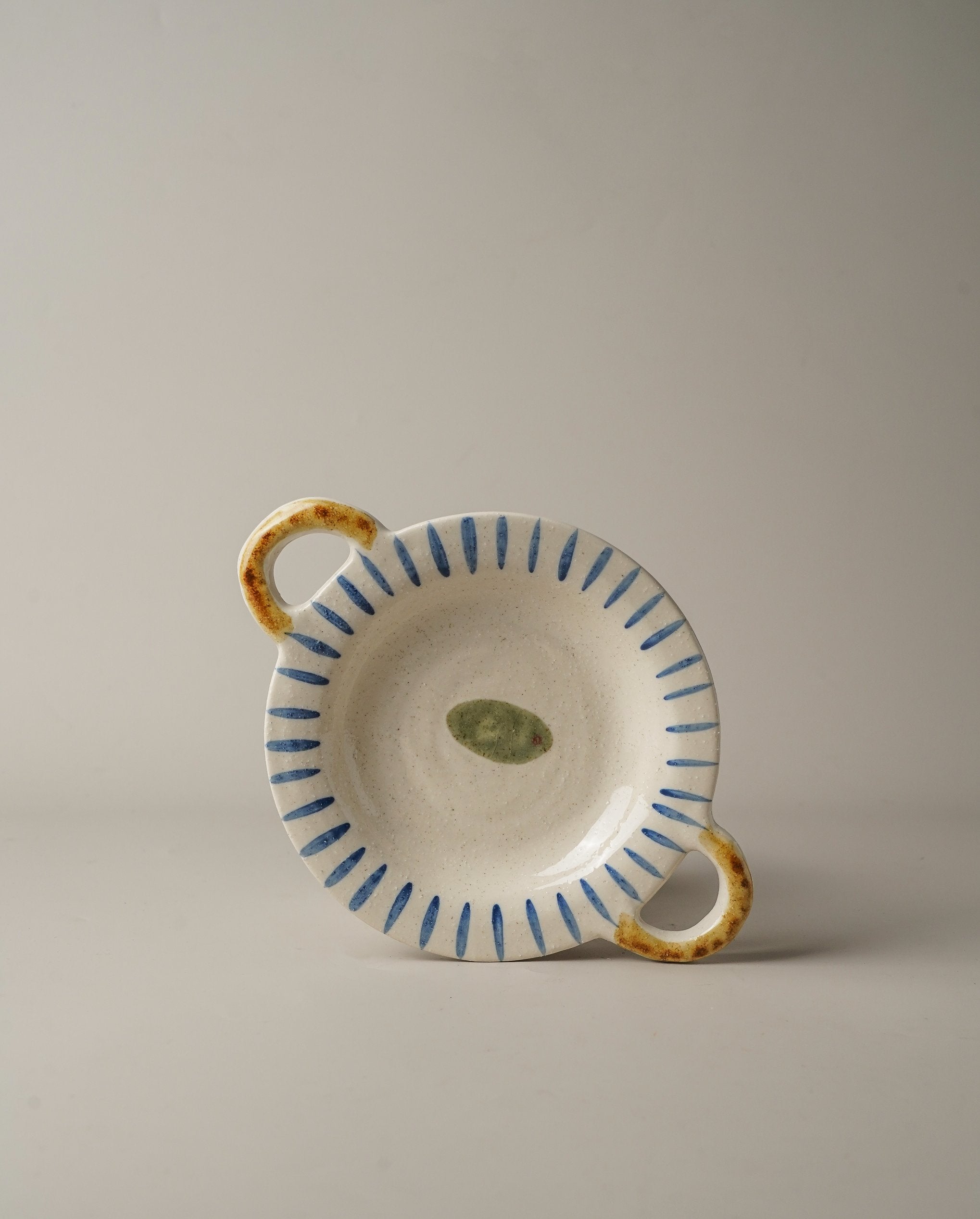 Olive Motif Small Plate