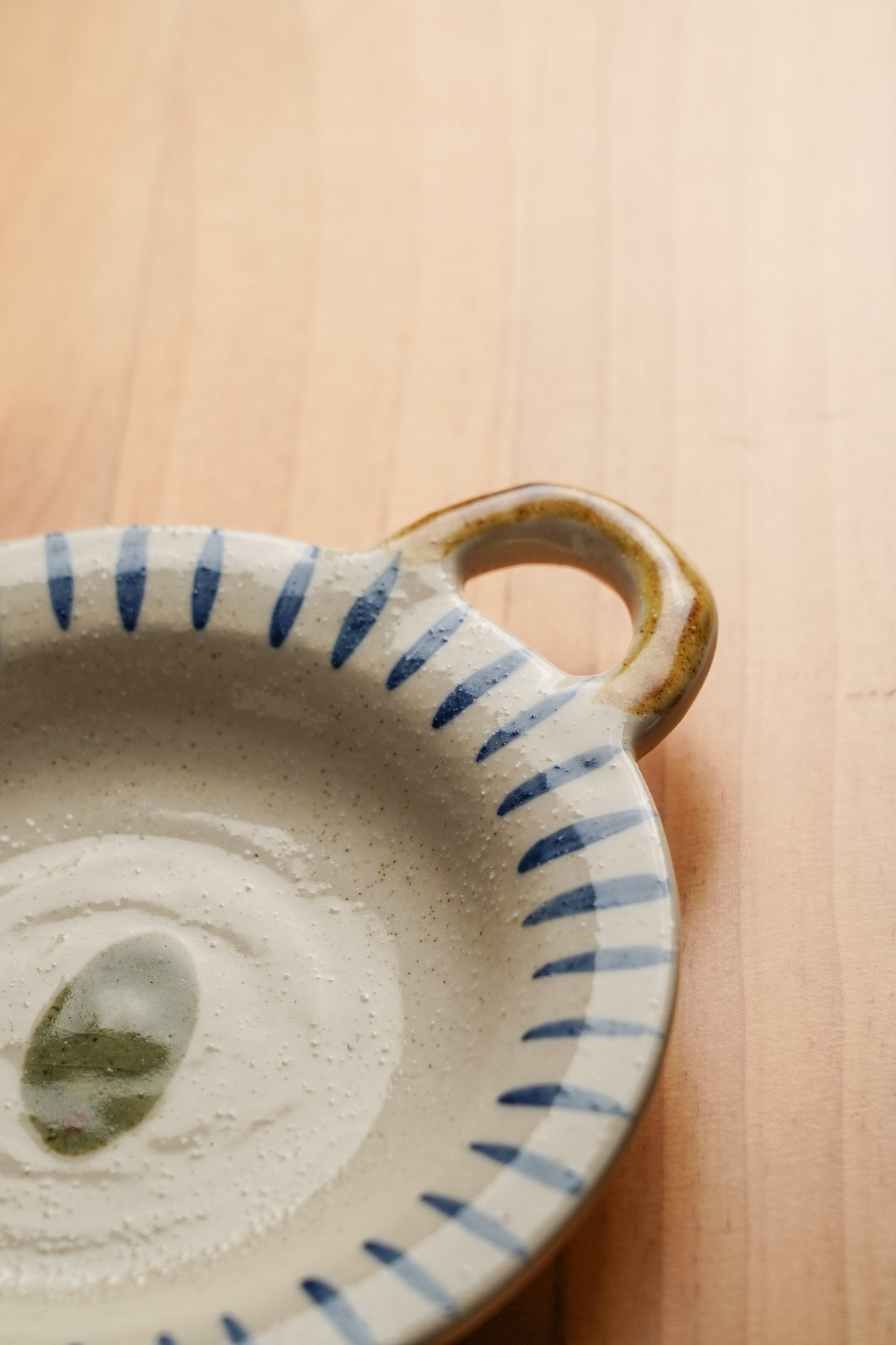 Olive Motif Small Plate