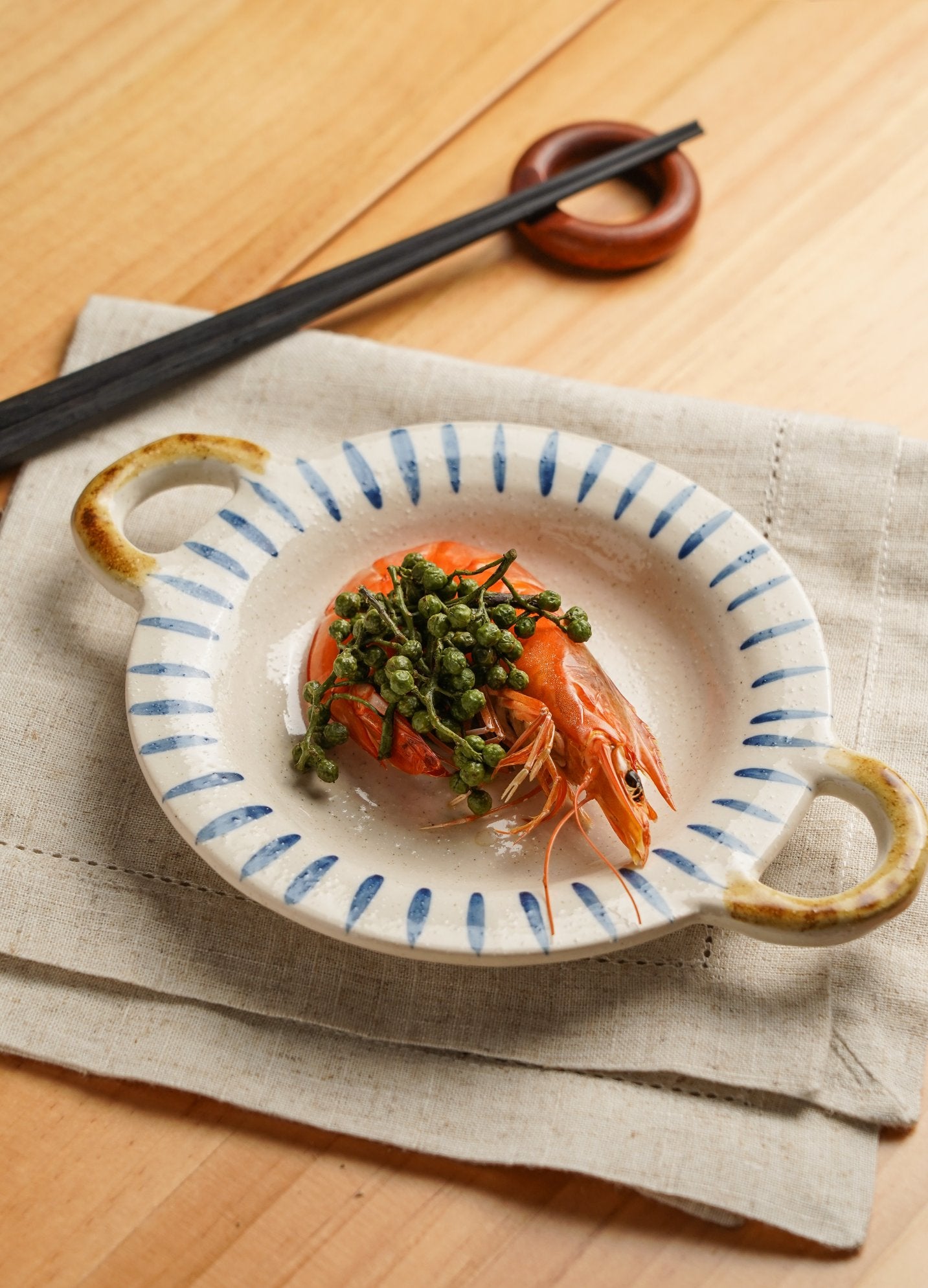 Olive Motif Small Plate
