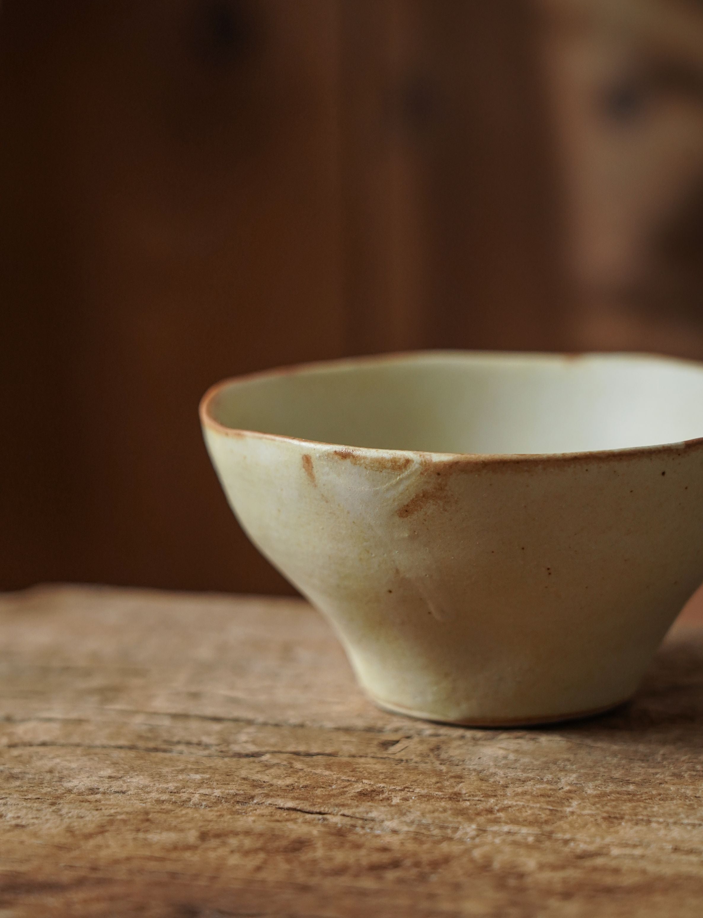 Conical Stoneware Side Bowl