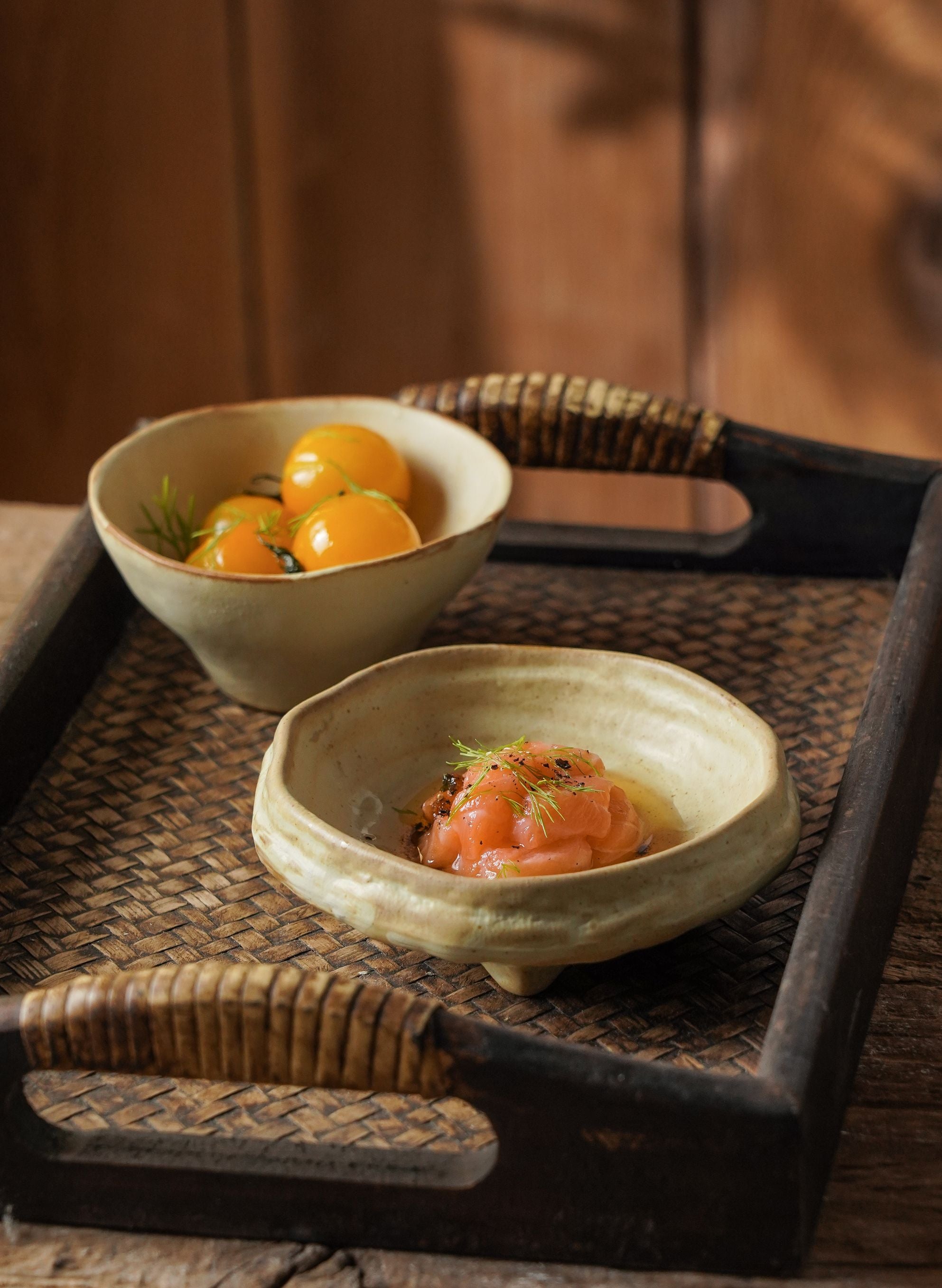 Conical Stoneware Side Bowl