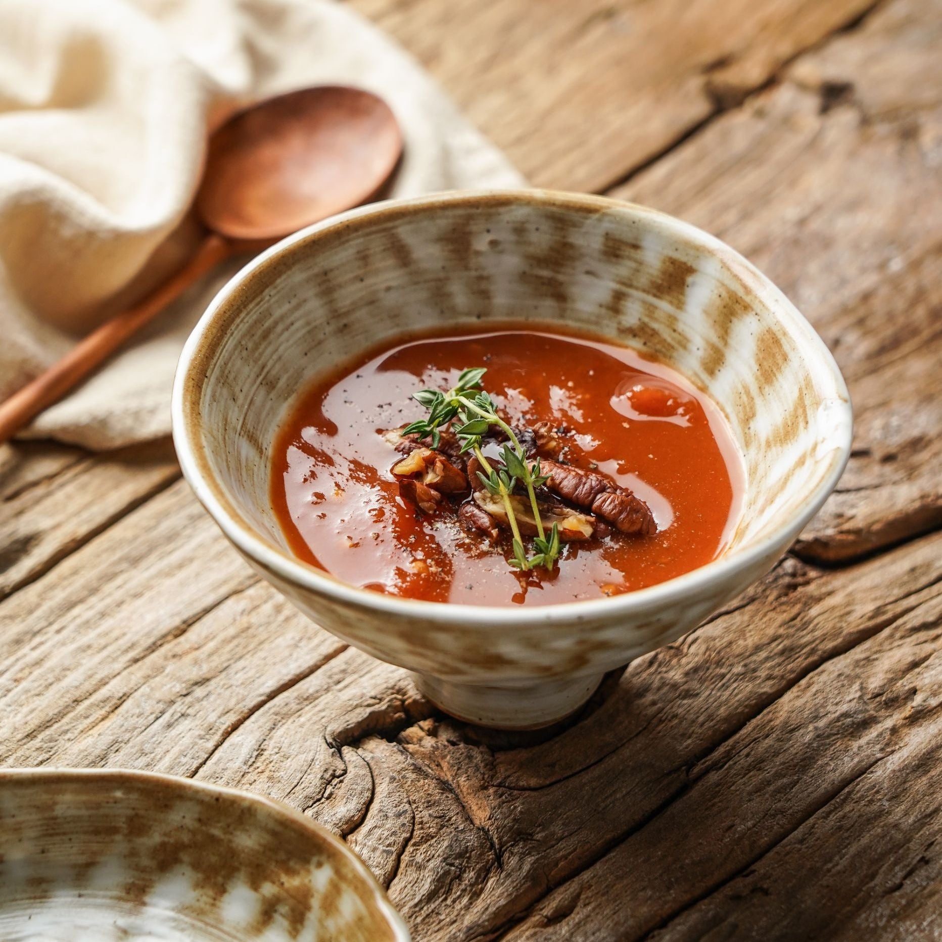 Rustic Stoneware Soup Bowl