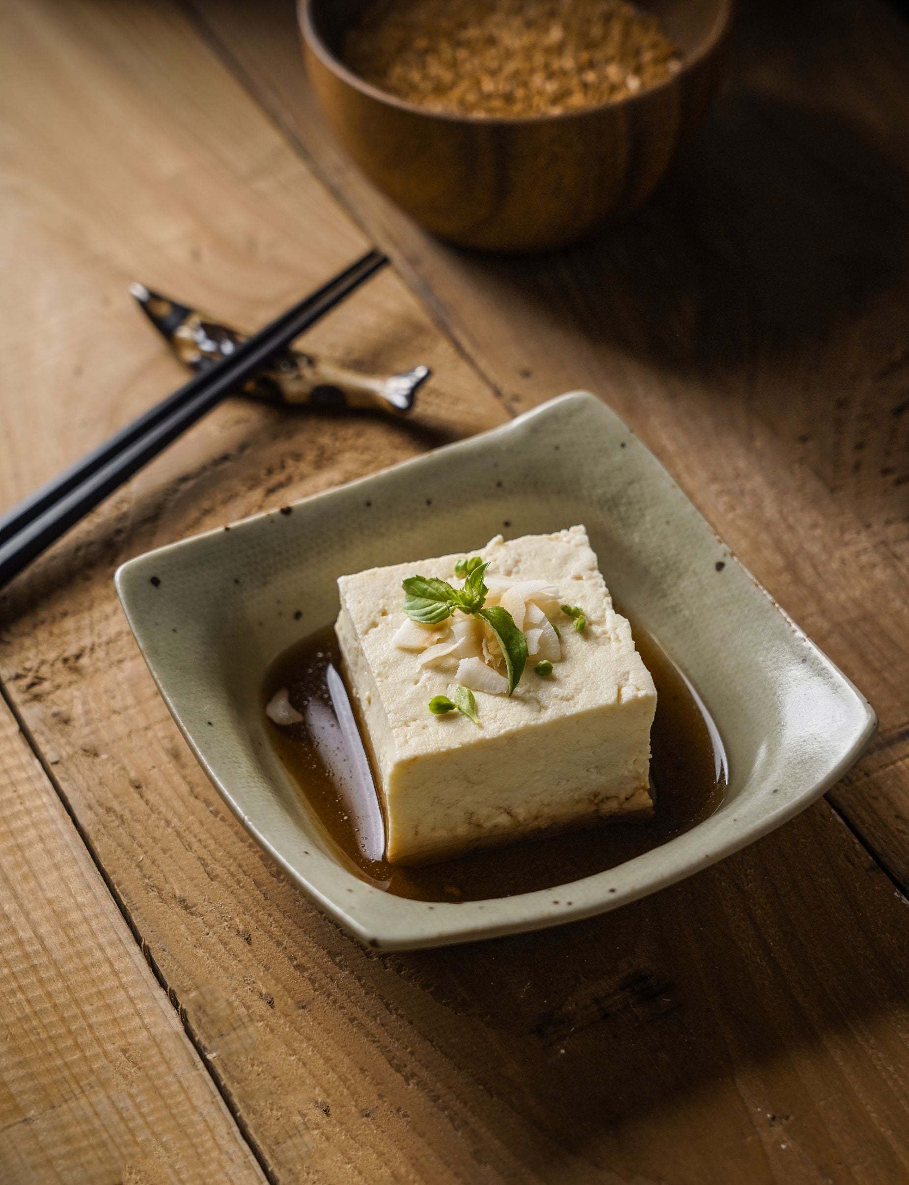 Stoneware Square Side Dish