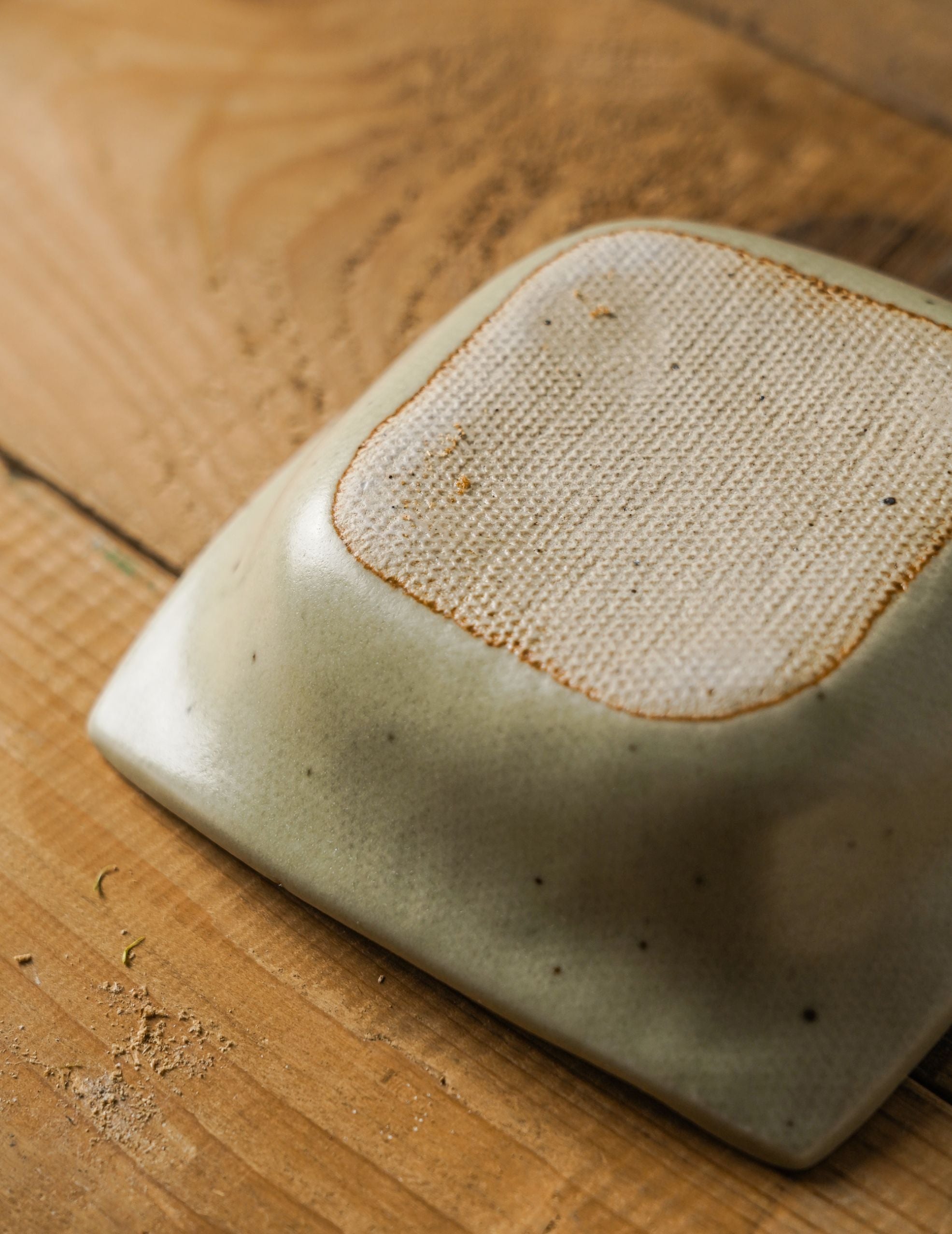 Stoneware Square Side Dish