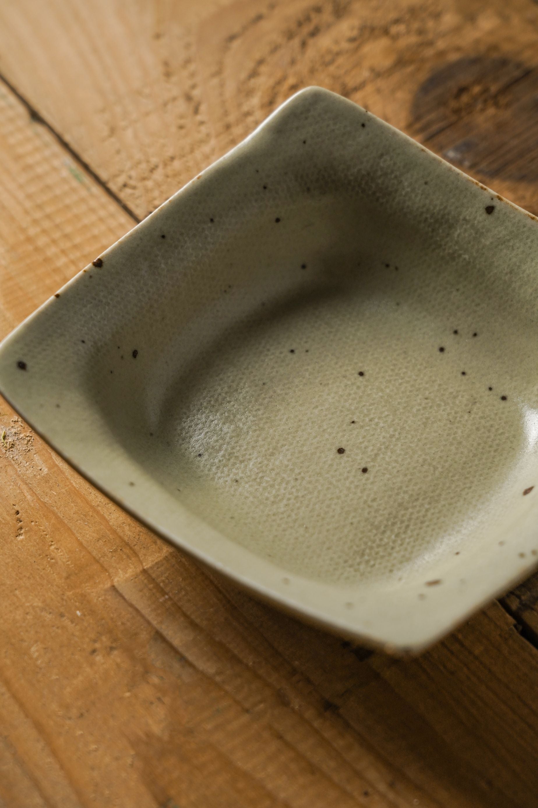 Stoneware Square Side Dish