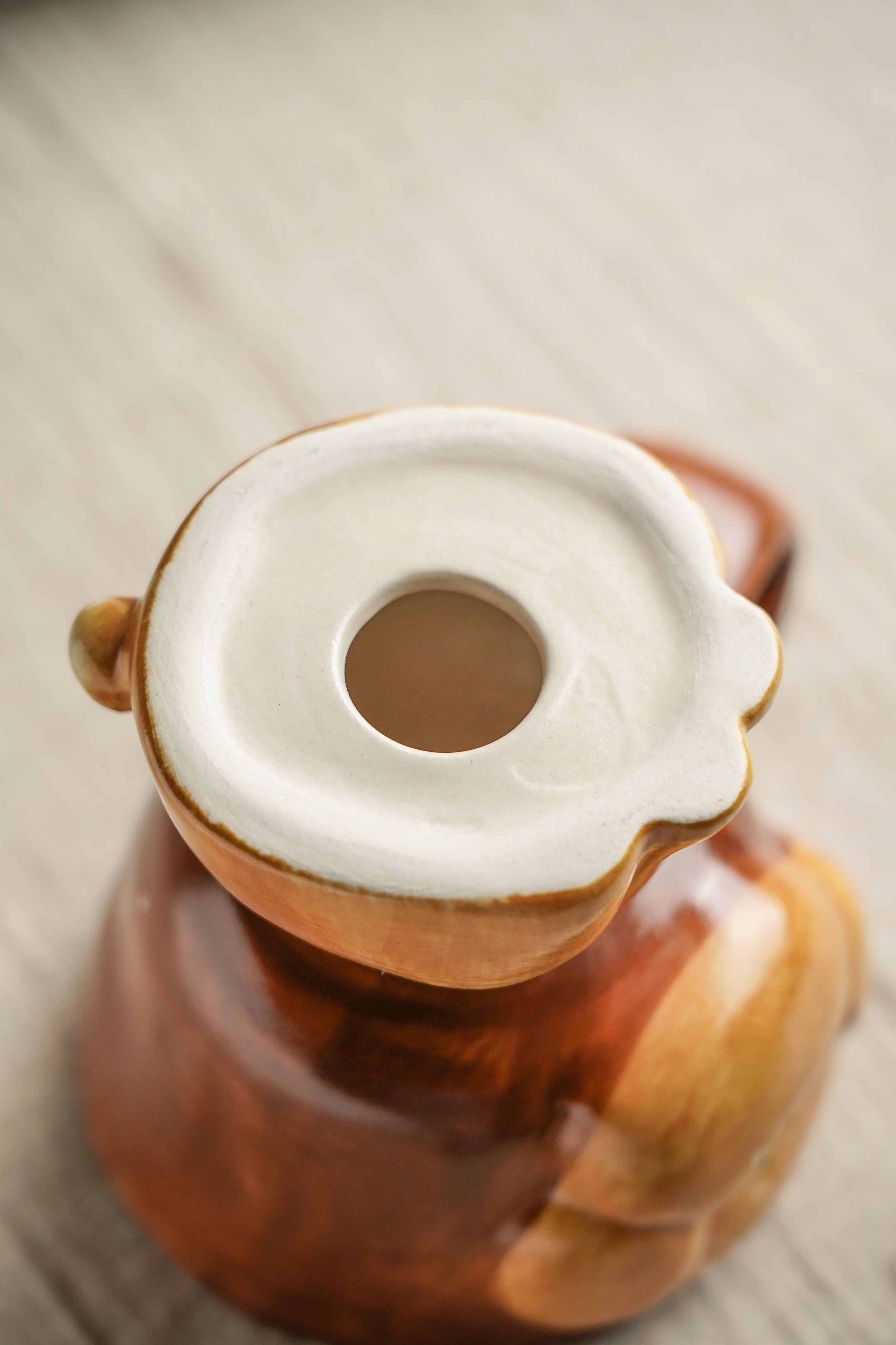 Sculptural Dog Stoneware Coffee Cup