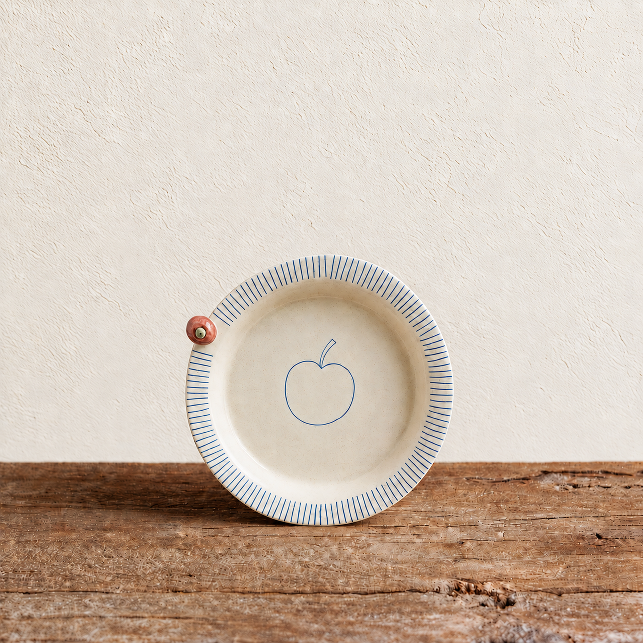 Apple Motif Stoneware Set